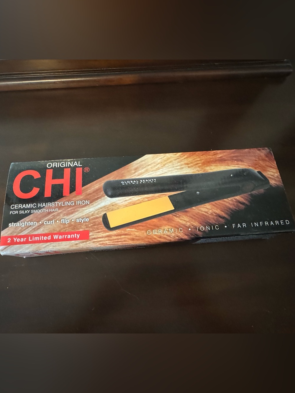 CHI Original Ceramic Flat Iron 1" Plates Hair Straightener - Picture 5 of 7